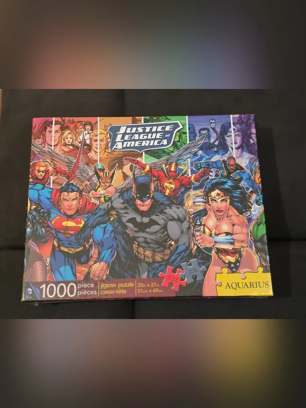 Justice League of America 1000-Piece Jigsaw Puzzle - Multicolor
